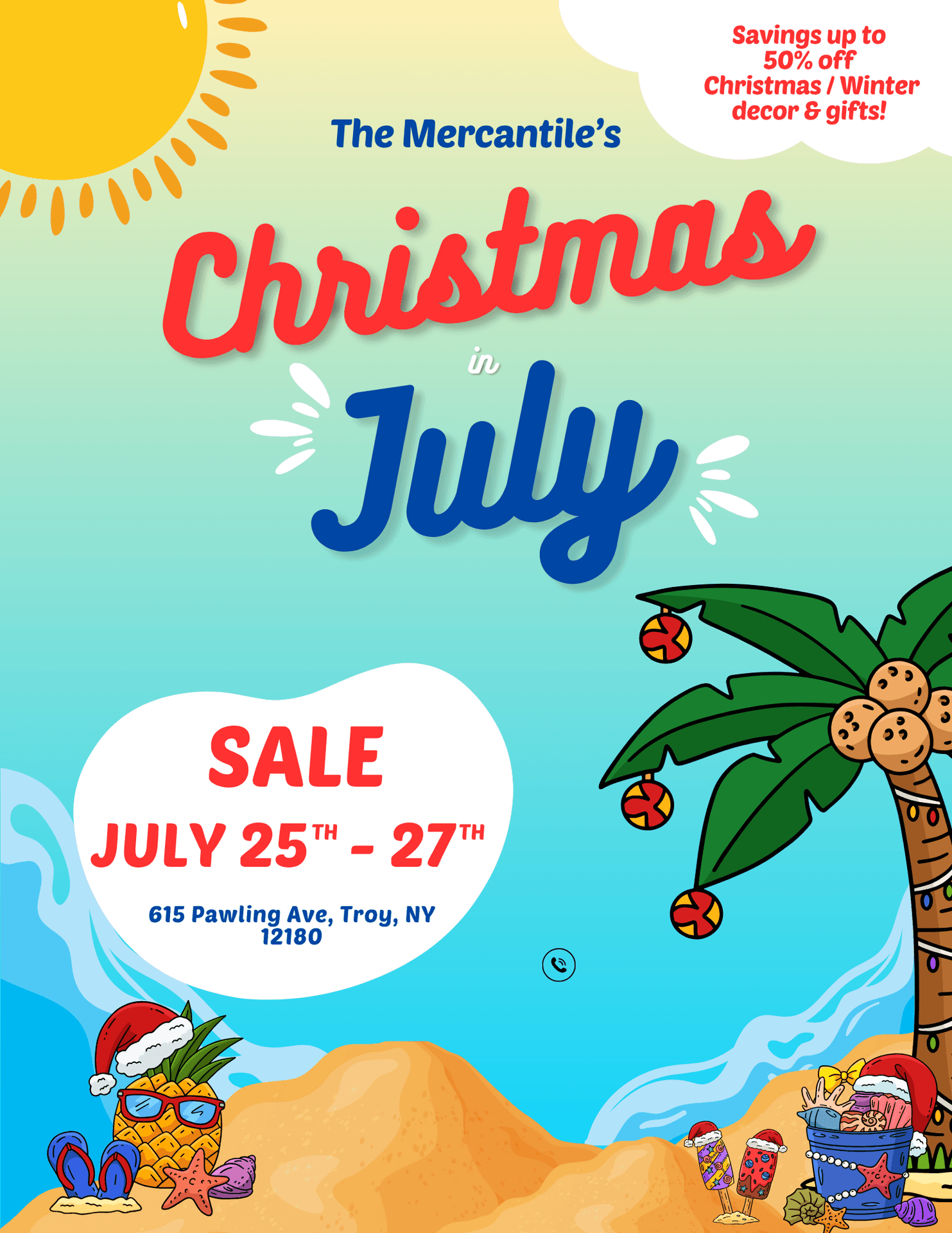 Christmas in July Sale!